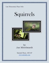 Squirrels piano sheet music cover